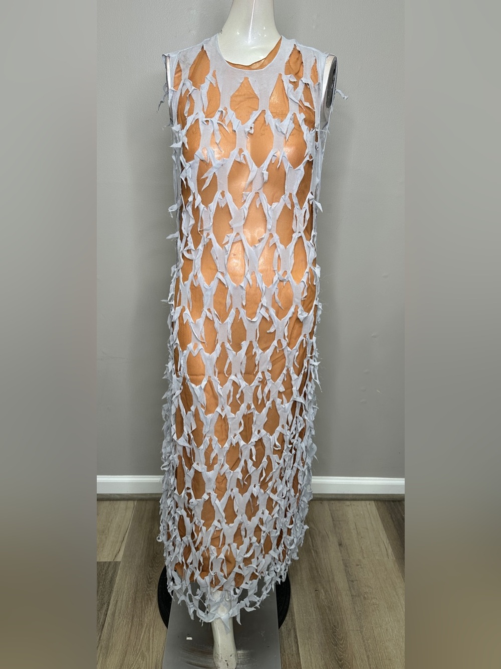 Maison Margiela Cut-Out Silk Dress Size IT 36 / US 0 $2160 - Picture 4 of 10